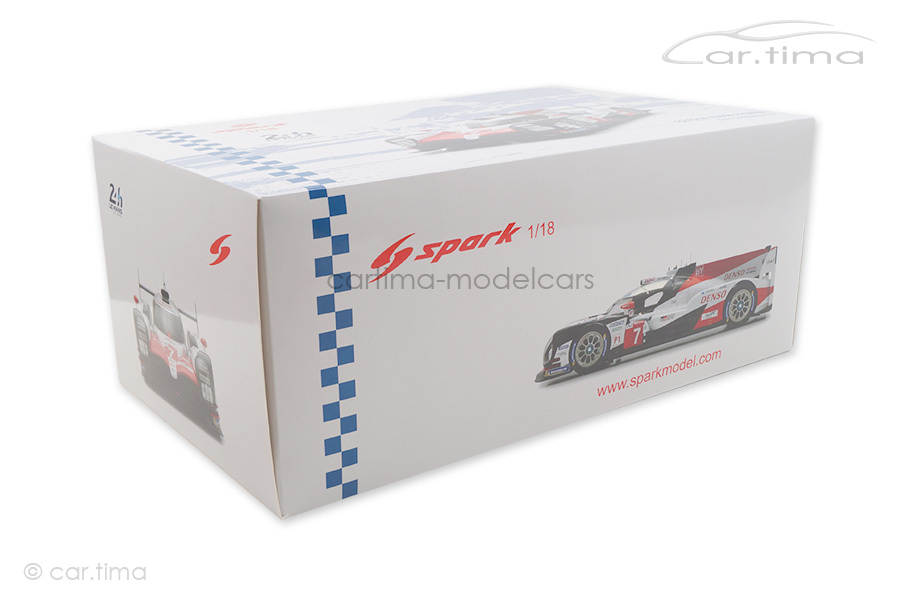 Toyota TS050 Hybrid 24h Le Mans 2018 Conway/Kobayashi/López Spark 1:18 18S341 Toyota TS050 Hybrid 24h Le Mans 2018 Conway/Kobayashi/López Spark 1:18 18S341