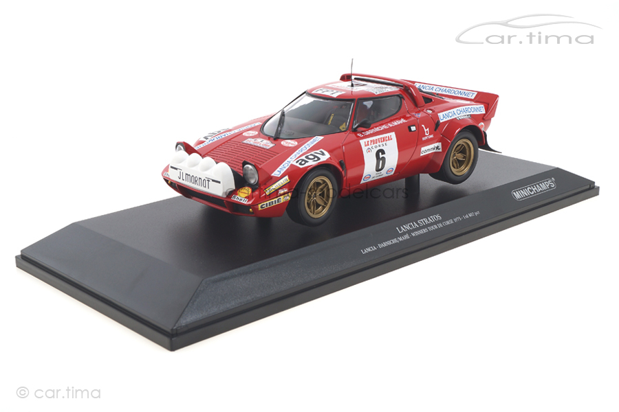 MINICHAMPS 1/18 - LANCIA STRATOS - WINNER TOUR DE CORSE 1974 155741702