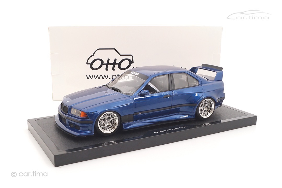 BMW E36 LTO Turbo Khyzyl Saleem Avus blue OttOmobile 1:18 OT1174