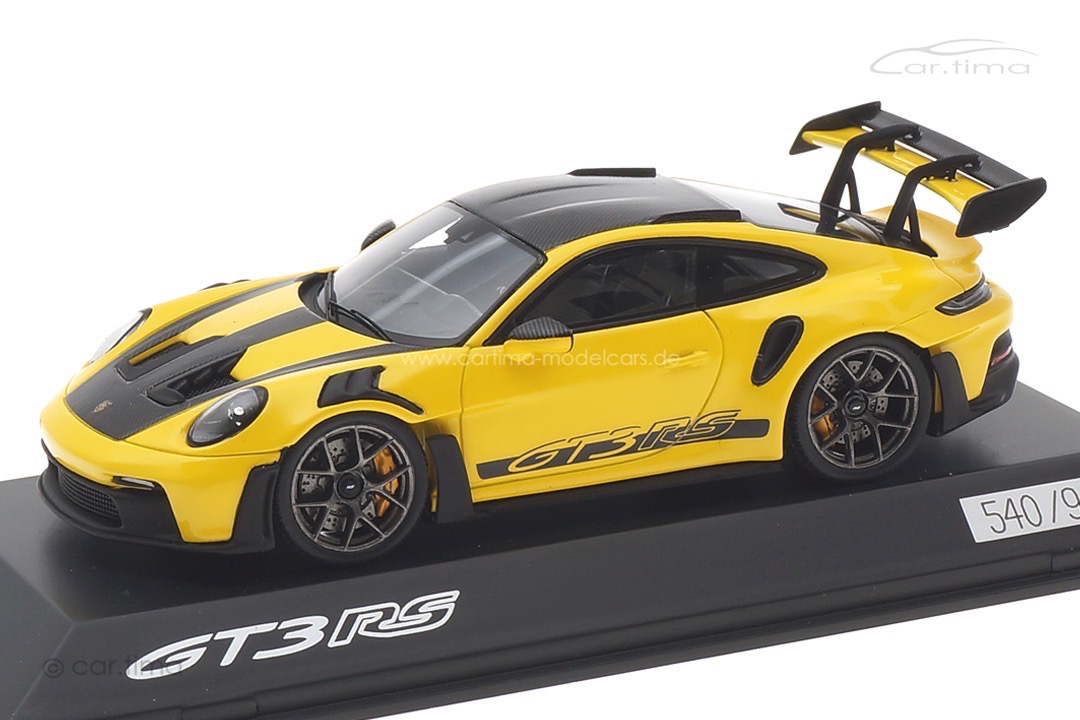 Porsche 911 (992) GT3 RS Racinggelb Weissach Package Spark 1:43 WAP0201530P008 Porsche 911 (992) GT3 RS Racinggelb Weissach Package Spark 1:43 WAP0201530P008