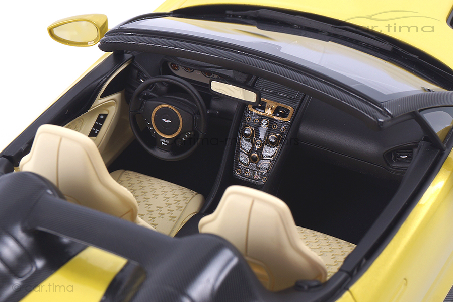 Aston Martin Vanquish Zagato Speedster Cosmopolitan Yellow TopSpeed 1:18 TS0230 Aston Martin Vanquish Zagato Speedster Cosmopolitan Yellow TopSpeed 1:18 TS0230
