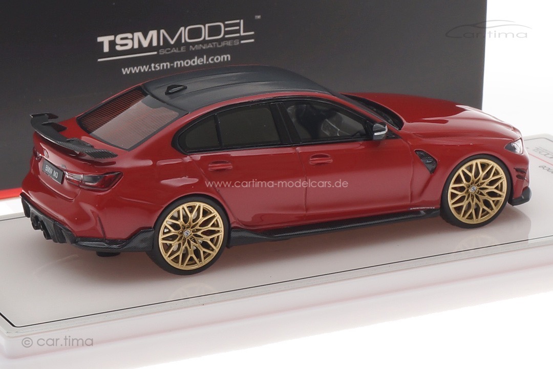 BMW M3 M-Performance (G80) Toronto Red met. TSM 1:43 TSM430600