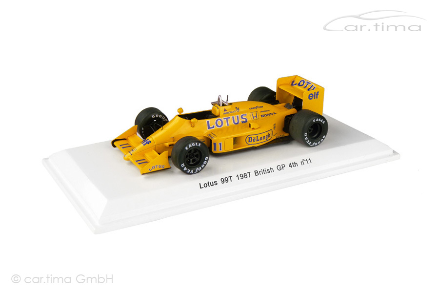 Lotus 99T GP Großbritannien 1987 Satoru Nakajima Rêve Collection 1:43 R70182