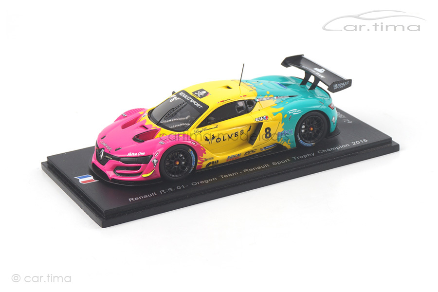 Renault R.S. 01 Champion Renault Sport Trophy 2015 Fumanelli/Capitanio Spark 1:43 SF102 Renault R.S. 01 Champion Renault Sport Trophy 2015 Fumanelli/Capitanio Spark 1:43 SF102