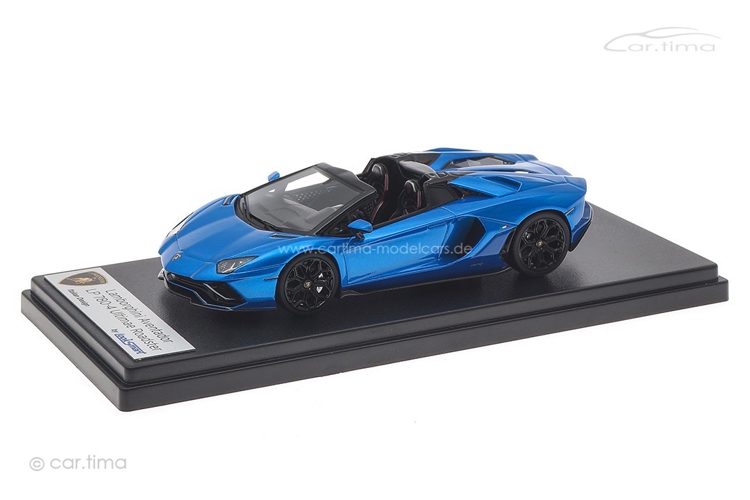Lamborghini Aventador Ultimae Roadster Blu Tawaret Looksmart 1:43 LS532A Lamborghini Aventador Ultimae Roadster Blu Tawaret Looksmart 1:43 LS532A