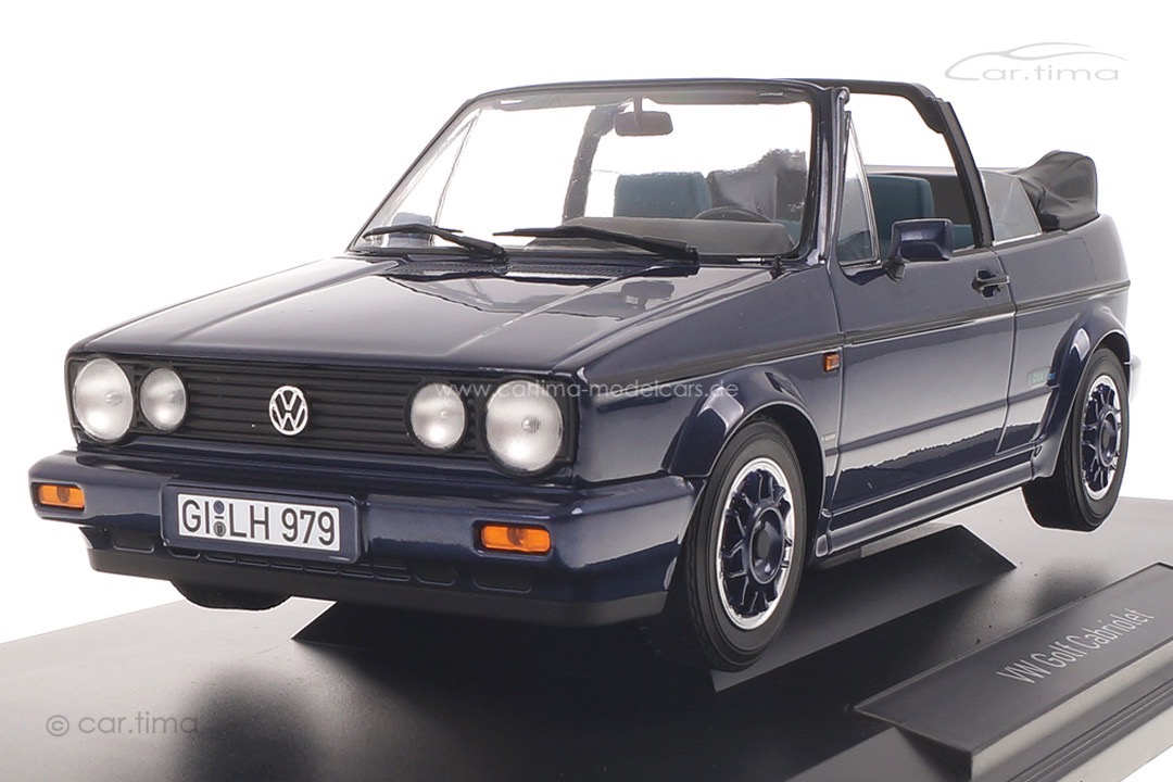 VW Volkswagen Golf I Cabriolet "Coast" 1991 lila met. Norev 1:18 188463