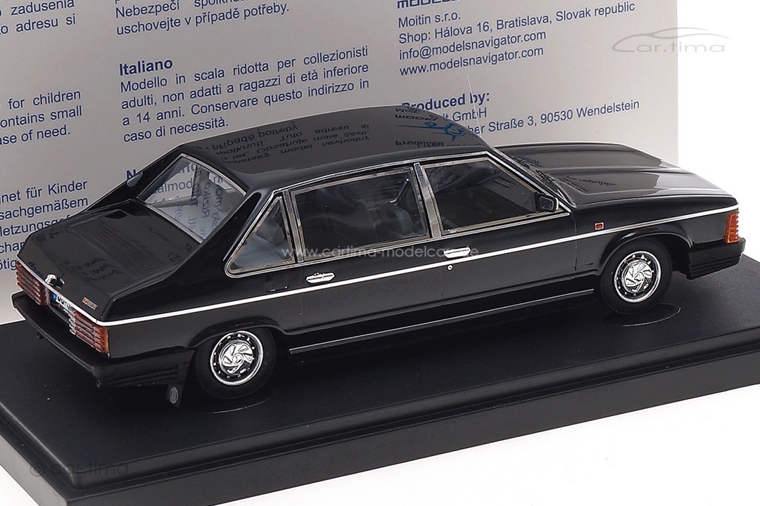 Tatra 613 Special 1987 schwarz autocult 1:43 90167 Tatra 613 Special 1987 schwarz autocult 1:43 90167