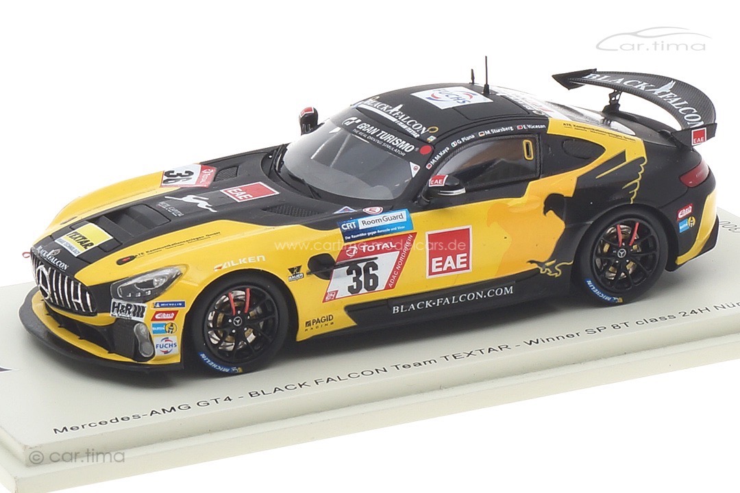 Mercedes-AMG GT4 Class winner 24h Nürburgring 2021 Piana/Stursberg/Yücesan Spark 1:43 SG767 Mercedes-AMG GT4 Class winner 24h Nürburgring 2021 Piana/Stursberg/Yücesan Spark 1:43 SG767