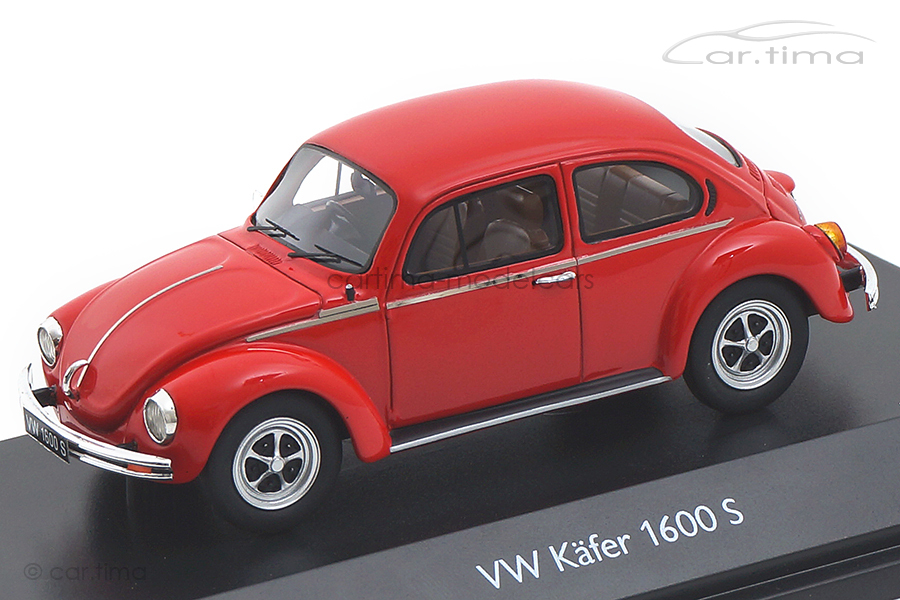 VW Käfer 1600-S Super-Bug rot Schuco 1:43 450903900 VW Käfer 1600-S Super-Bug rot Schuco 1:43 450903900