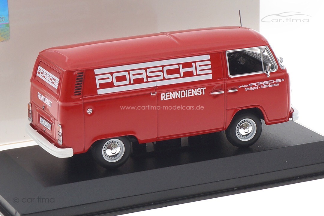 Volkswagen T2 Transporter Porsche Renndienst Minichamps 1:43 943053064 Volkswagen T2 Transporter Porsche Renndienst Minichamps 1:43 943053064
