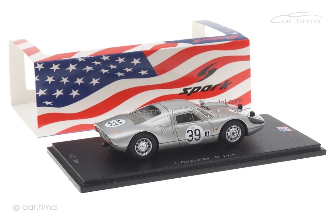 Porsche 904 GTS 12h Sebring 1965 Buzzetta/Pon Spark 1:43 US264 Porsche 904 GTS 12h Sebring 1965 Buzzetta/Pon Spark 1:43 US264