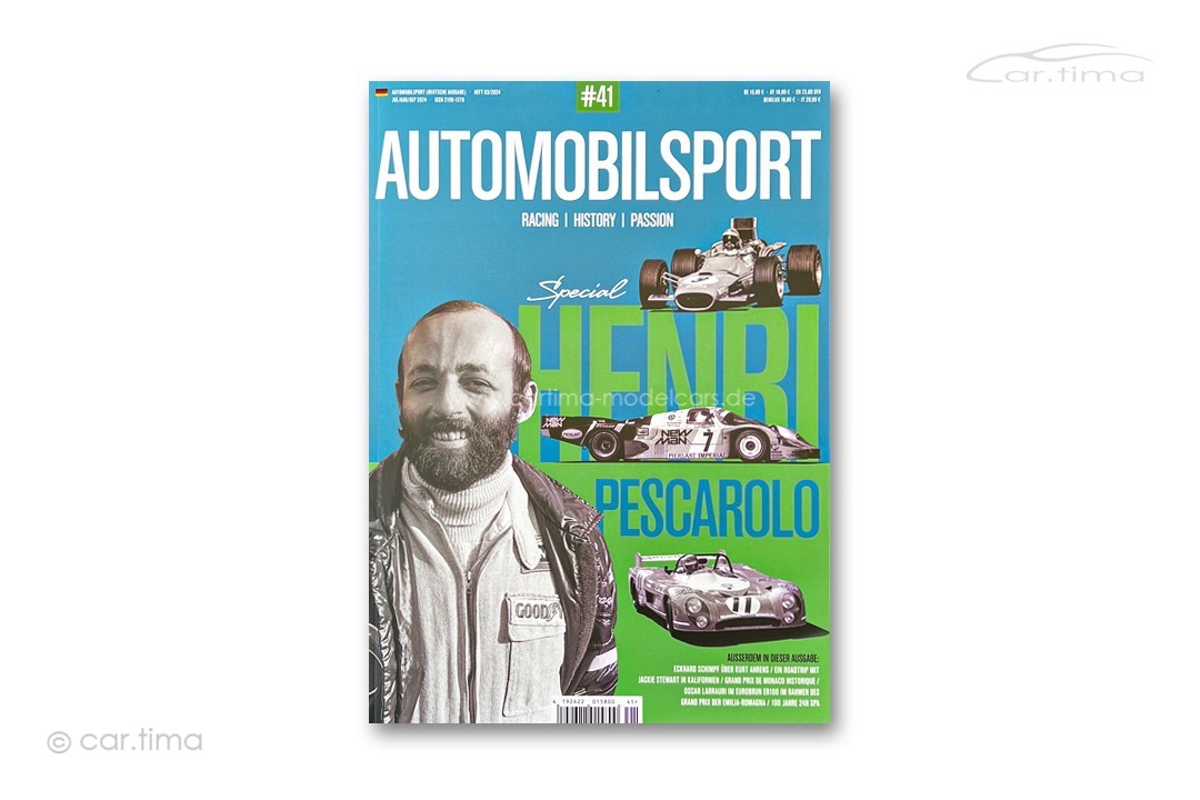 Zeitschrift/Magazine Automobilsport #41 (03/2024) Deutsche Edition M-AMS41-DE