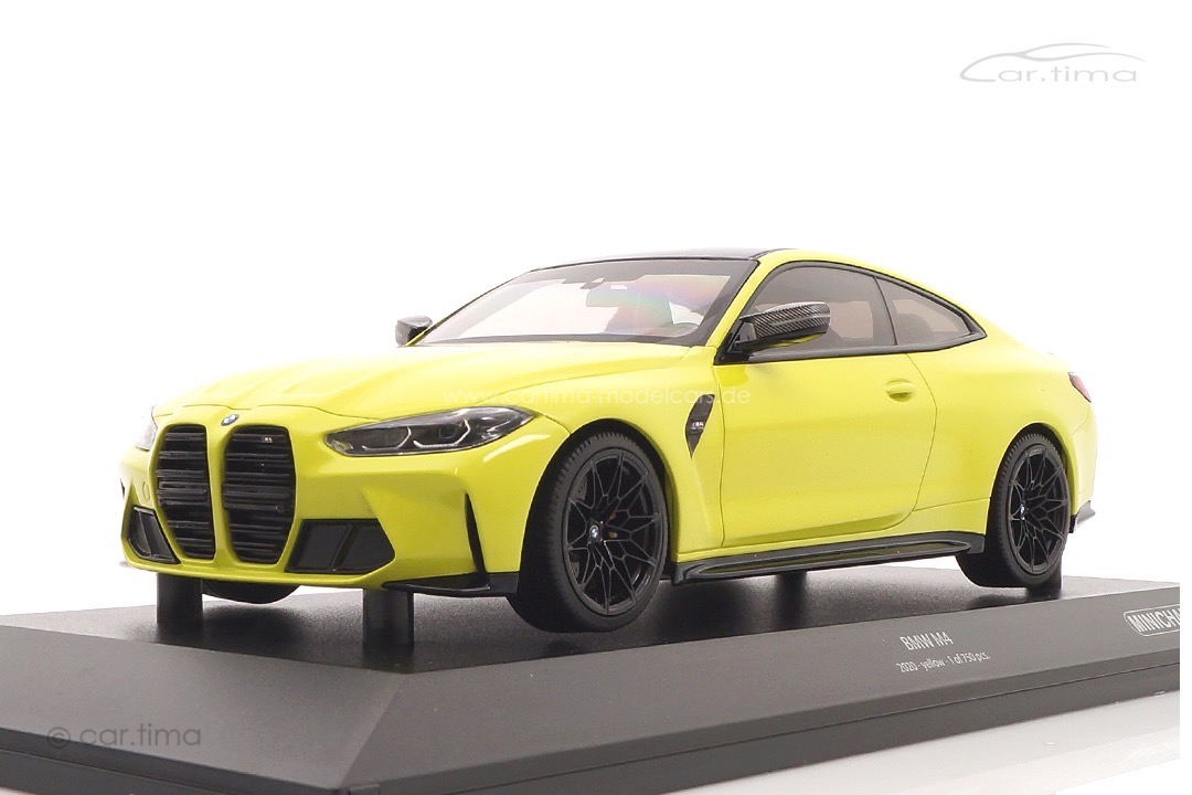 BMW M4 (G82) 2020 gelb Minichamps 1:18 155020120