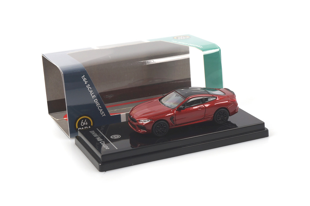 BMW M8 Coupe Motegi red Paragon 1:64 PA-55211