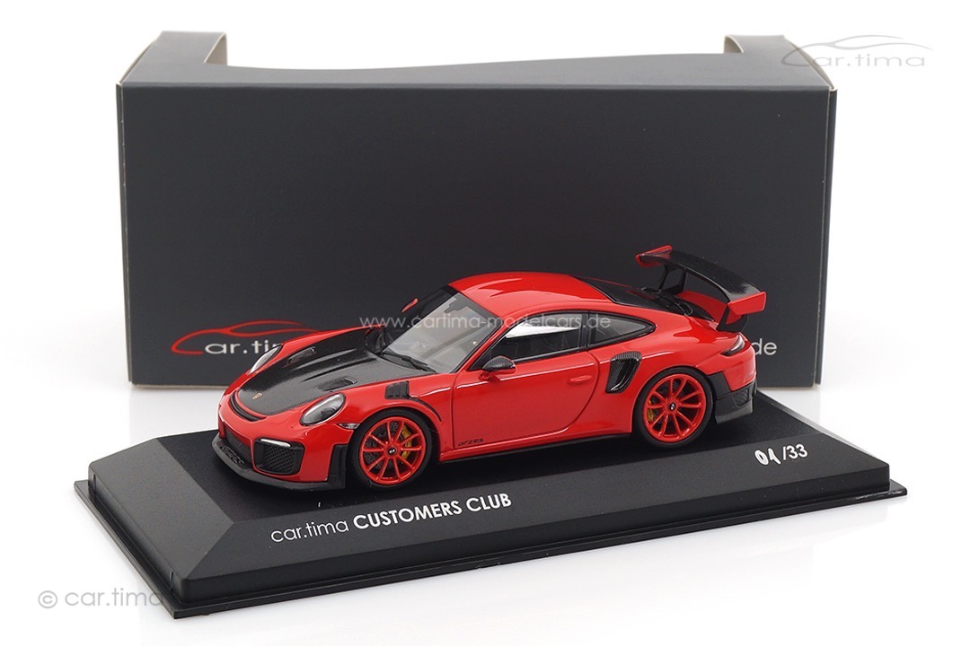 Porsche 911 (991 II) GT2 RS car.tima CUSTOMERS CLUB Minichamps car.tima CUSTOMIZED 1:43