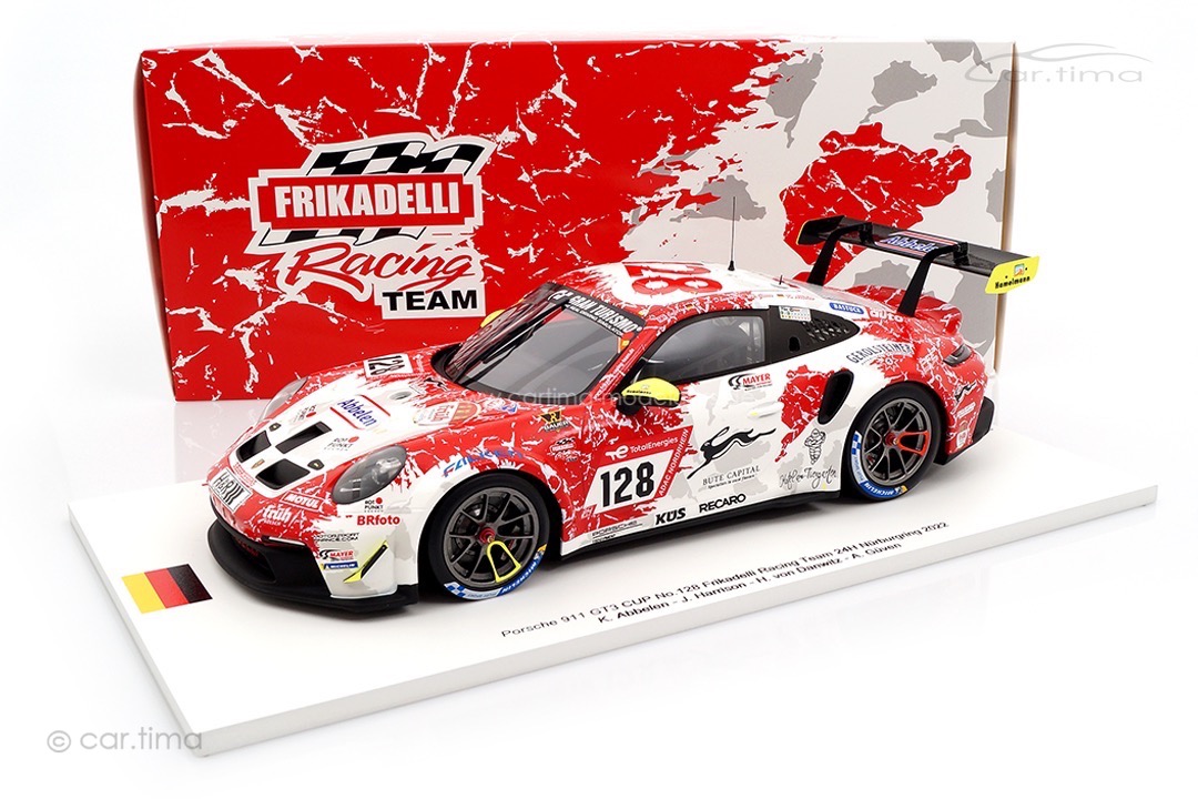 Porsche 911 GT3 Cup 24h Nürburgring 2022 Frikadelli Racing Spark 1:18 FF020