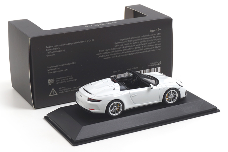 Porsche 911 (991 II) Speedster Weiß Spark 1:43 WAP0201930K