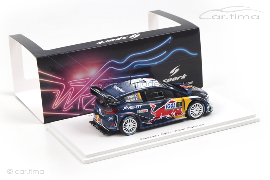 Ford Fiesta WRC Winner Tour de Corse 2018 Ogier/Ingrassia Spark 1:43 S5970 Ford Fiesta WRC Winner Tour de Corse 2018 Ogier/Ingrassia Spark 1:43 S5970