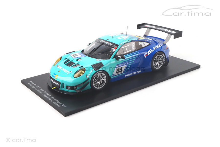 Porsche 911 GT3 R 24h Nürburgring 2017 Bergmeister/Ragginger/Vanthoor Spark 1:18 18SG025