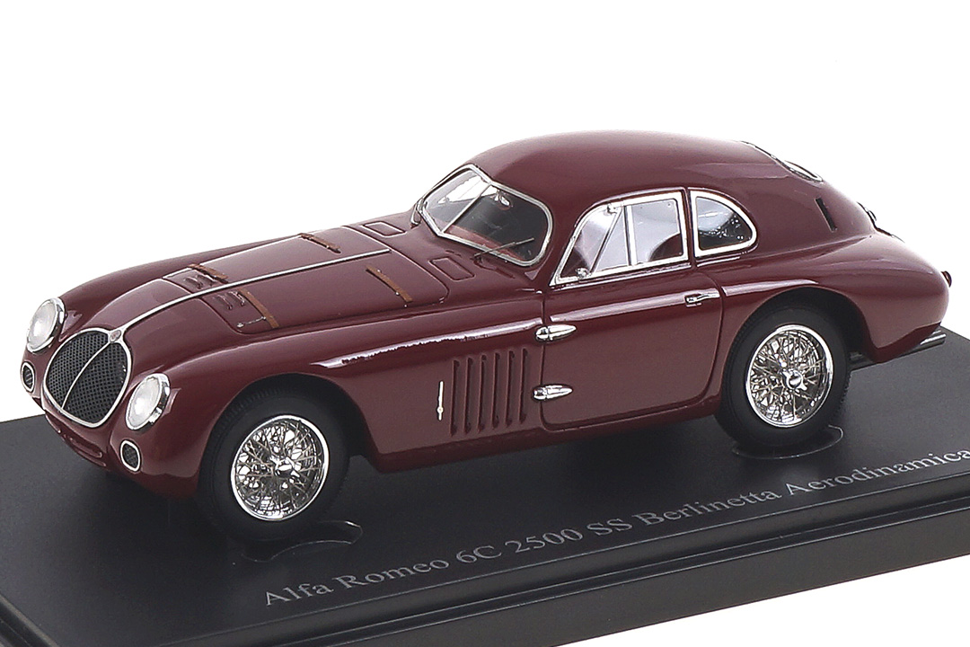 Alfa Romeo 6C 2500SS Berlinetta Aerodynamico rot autocult 1:43 04029 Alfa Romeo 6C 2500SS Berlinetta Aerodynamico rot autocult 1:43 04029