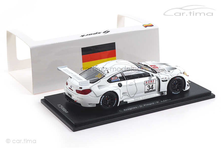 BMW M6 GT3 VLN Round 9 2018 Krognes/Pittard/Adams Spark 1:43 SG427 BMW M6 GT3 VLN Round 9 2018 Krognes/Pittard/Adams Spark 1:43 SG427