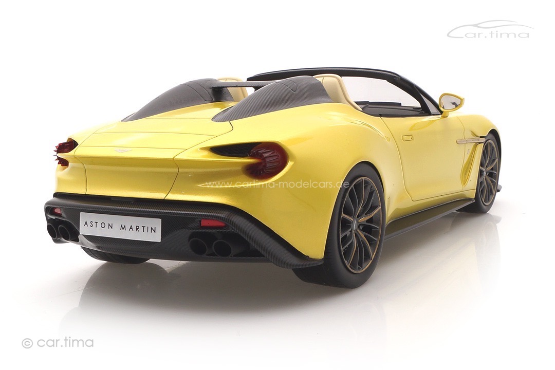 Aston Martin Vanquish Zagato Speedster Cosmopolitan Yellow TopSpeed 1:18 TS0230 Aston Martin Vanquish Zagato Speedster Cosmopolitan Yellow TopSpeed 1:18 TS0230