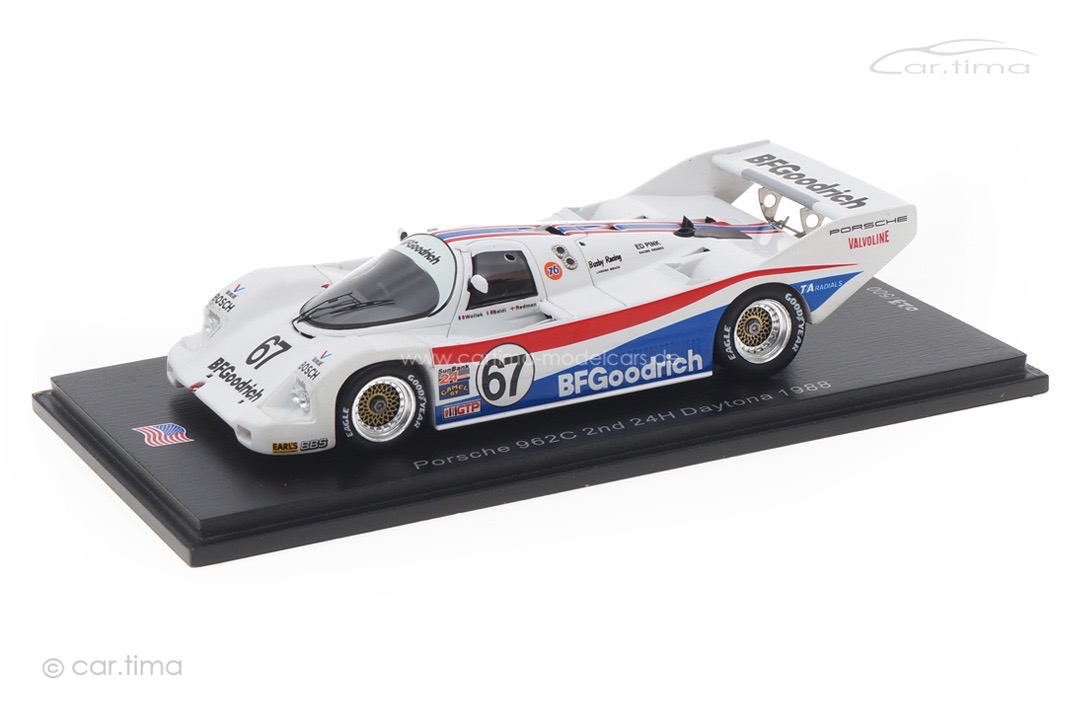 Porsche 962C 24h Daytona 1988 Wollek/Baldi/Redman Spark 1:43 US176 Porsche 962C 24h Daytona 1988 Wollek/Baldi/Redman Spark 1:43 US176