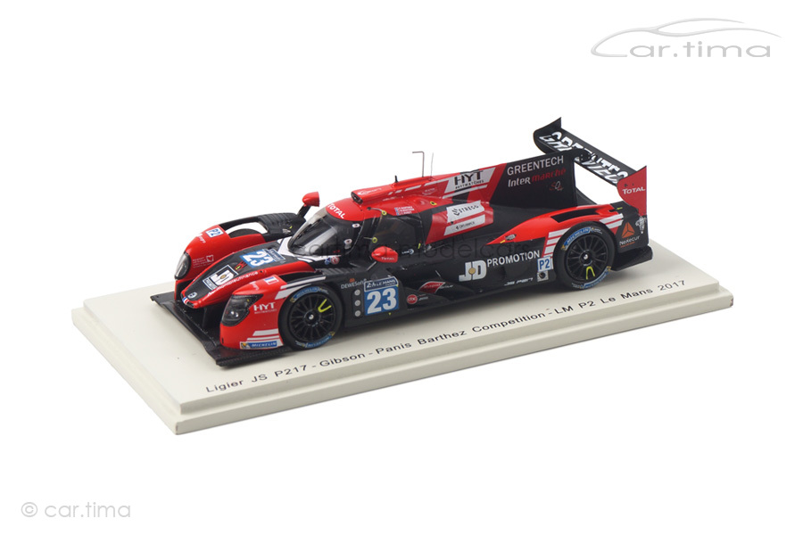 Ligier JS P217 24h Le Mans 2017 Barthez/Buret/Berthon Spark 1:43 S5810