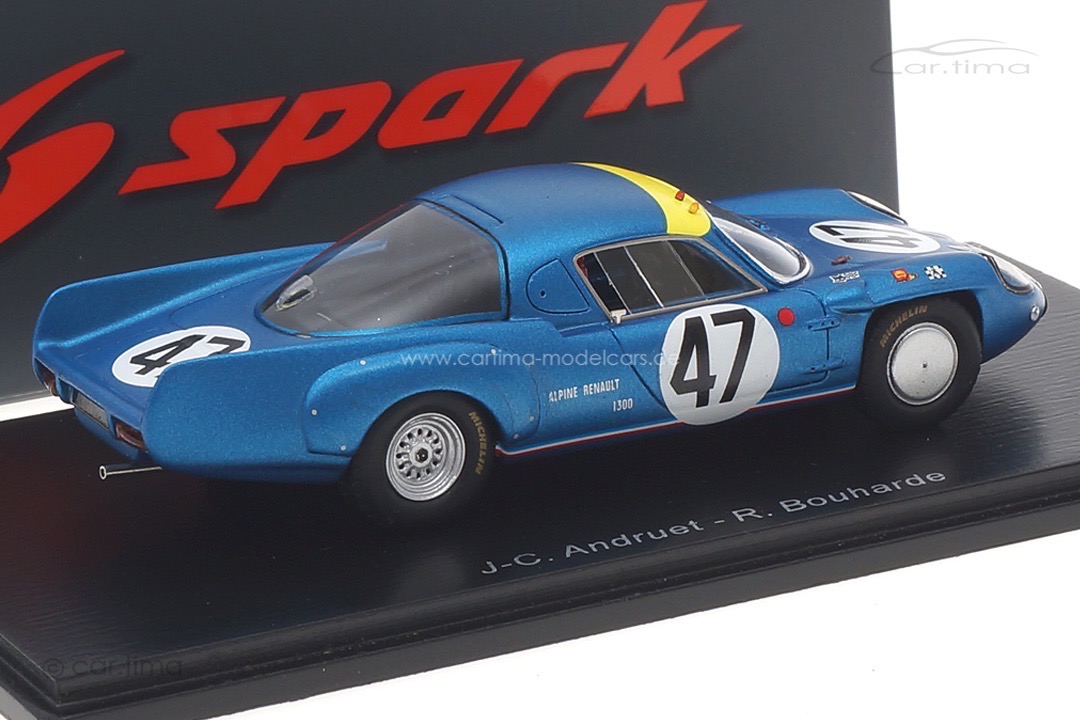 Alpine A210 24h Le Mans 1967 Andruet/Bouharde Spark 1:43 S5688