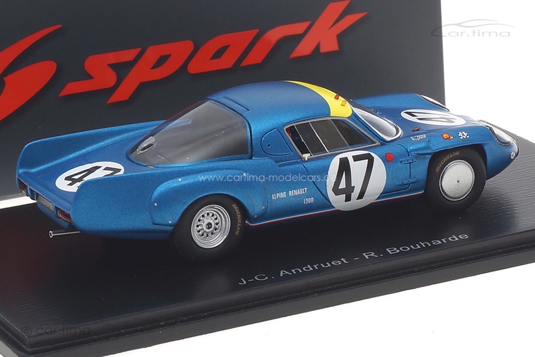 Alpine A210 24h Le Mans 1967 Andruet/Bouharde Spark 1:43 S5688 Alpine A210 24h Le Mans 1967 Andruet/Bouharde Spark 1:43 S5688