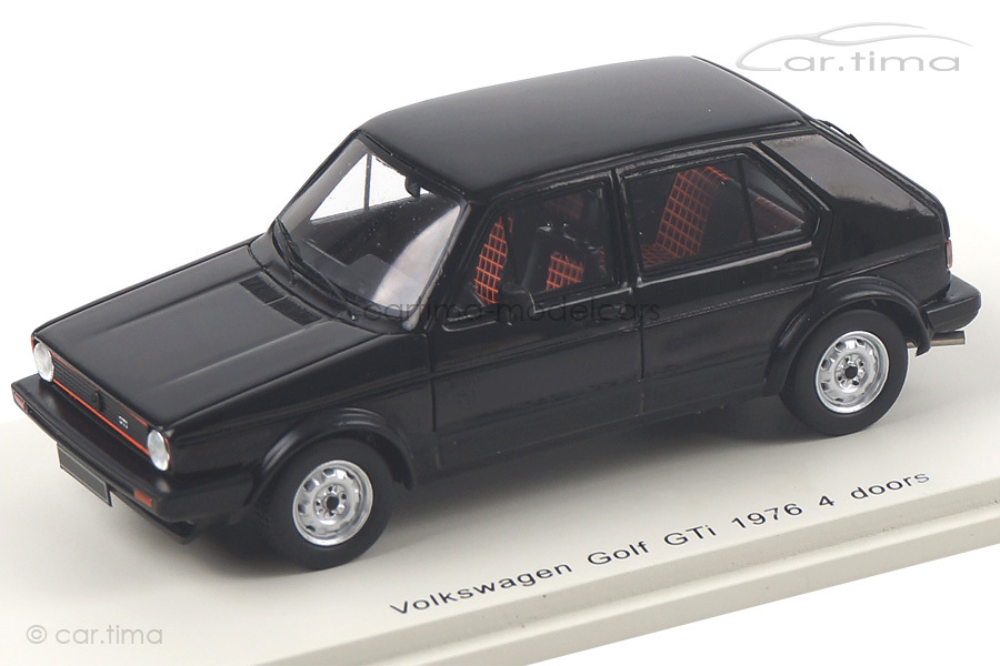 Volkswagen Golf I GTI 4-Türer 1976 schwarz Spark 1:43 S3209