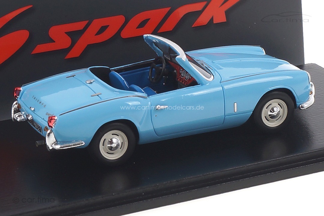 Triumph Spitfire 4 MK2 1965 blau Spark 1:43 S2472 Triumph Spitfire 4 MK2 1965 blau Spark 1:43 S2472