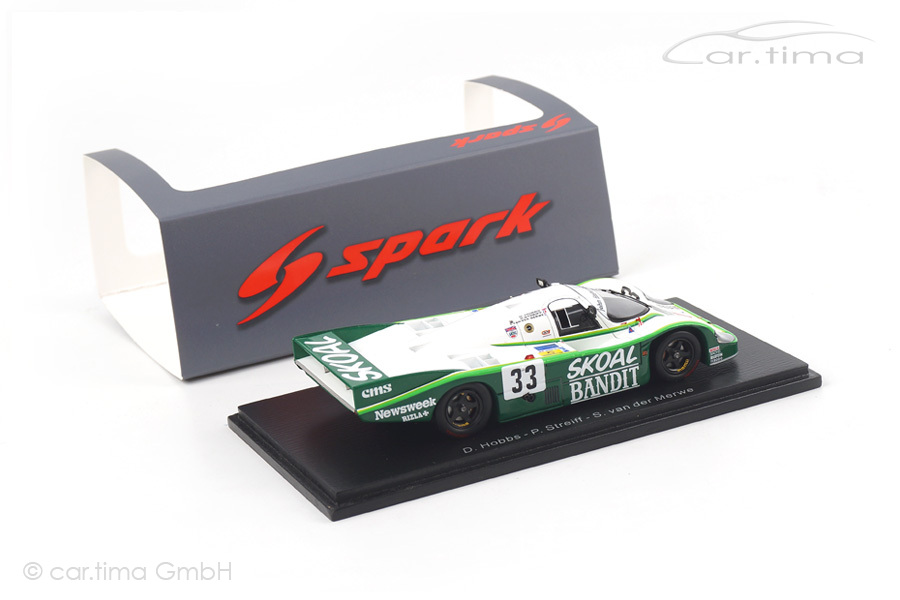 Porsche 956 L 24h Le Mans 1984 Hobbs/Streiff/van der Merwe Spark 1:43 S4172 Porsche 956 L 24h Le Mans 1984 Hobbs/Streiff/van der Merwe Spark 1:43 S4172
