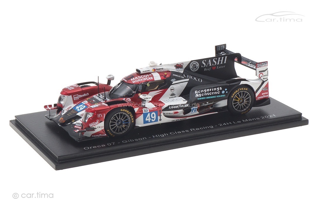 Oreca 07-Gibson 24h Le Mans 2021 Fjordbach/Magnussen/Magnussen Spark 1:43 S8254 Oreca 07-Gibson 24h Le Mans 2021 Fjordbach/Magnussen/Magnussen Spark 1:43 S8254