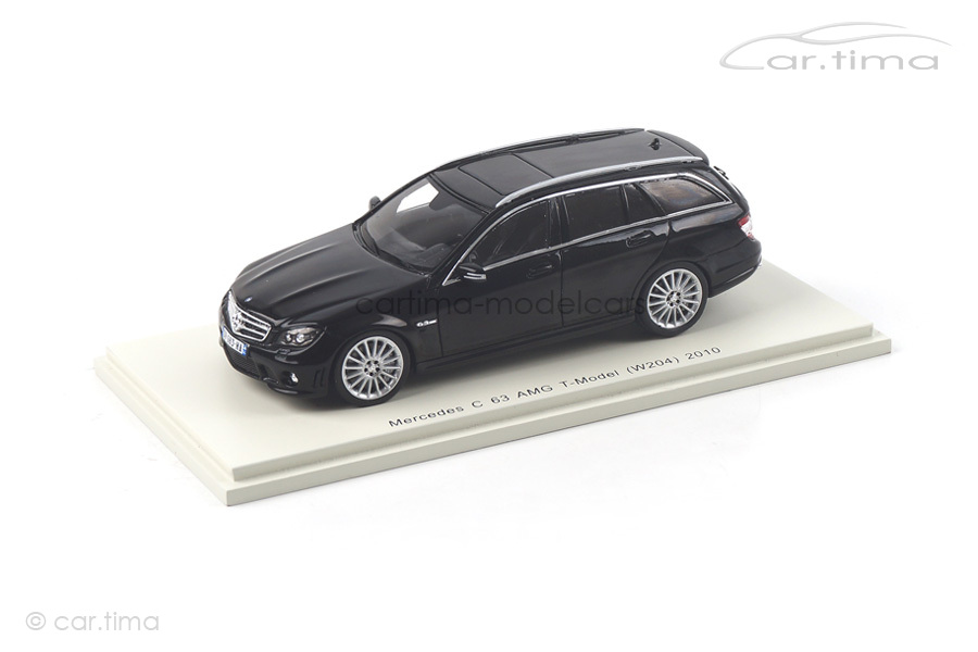 Mercedes-AMG C63 T-Model (W204) schwarz Spark 1:43 S4981