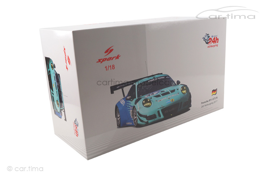 Porsche 911 GT3 R 24h Nürburgring 2017 Bergmeister/Ragginger/Vanthoor Spark 1:18 18SG025