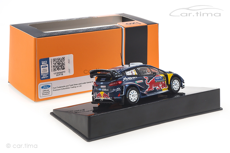 Ford Fiesta WRC Rallye Finnland 2018 Evans/Barritt IXO 1:43 RAM685 Ford Fiesta WRC Rallye Finnland 2018 Evans/Barritt IXO 1:43 RAM685
