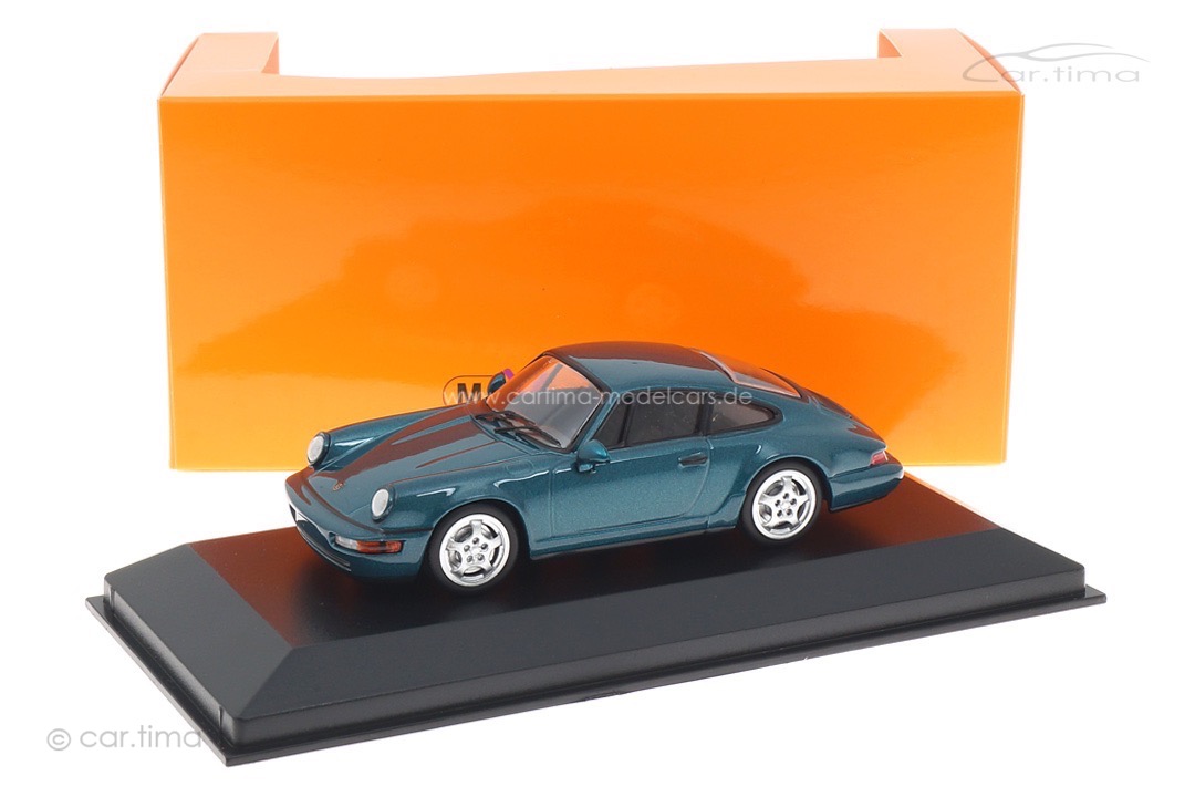 Porsche 911 (964) Carrera 2 türkis met. Minichamps 1:43 940062921