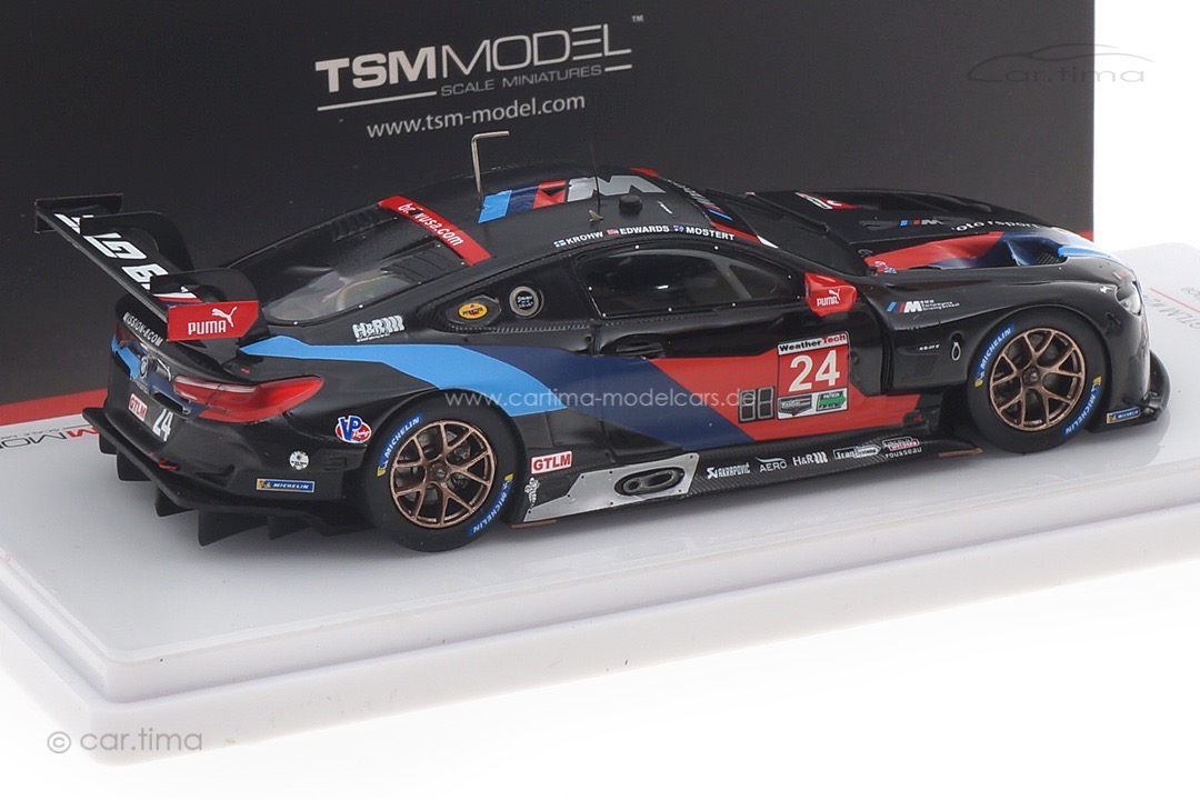 BMW M8 GTE IMSA Petit Le Mans 2018 Edwards/Krohn/Mostert TSM 1:43 TSM430432 BMW M8 GTE IMSA Petit Le Mans 2018 Edwards/Krohn/Mostert TSM 1:43 TSM430432