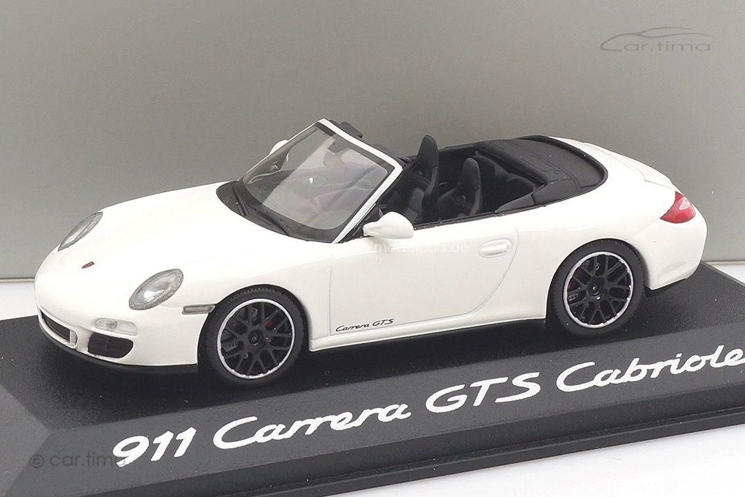 Porsche 911 (997 II) Carrera GTS Cabriolet Carraraweiß Minichamps 1:43 WAP0200210B