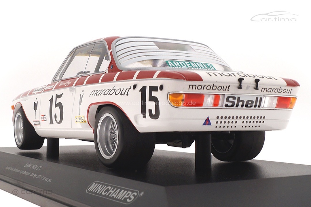 BMW 2800 CS 24h Spa 1972 Gaye/Braillard Minichamps 1:18 155722715
