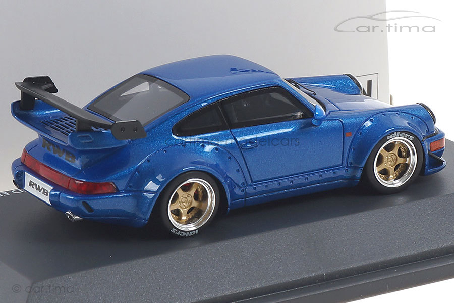 Rauh Welt RWB Porsche 911 (964) blau Schuco 1:43 450911400 Rauh Welt RWB Porsche 911 (964) blau Schuco 1:43 450911400