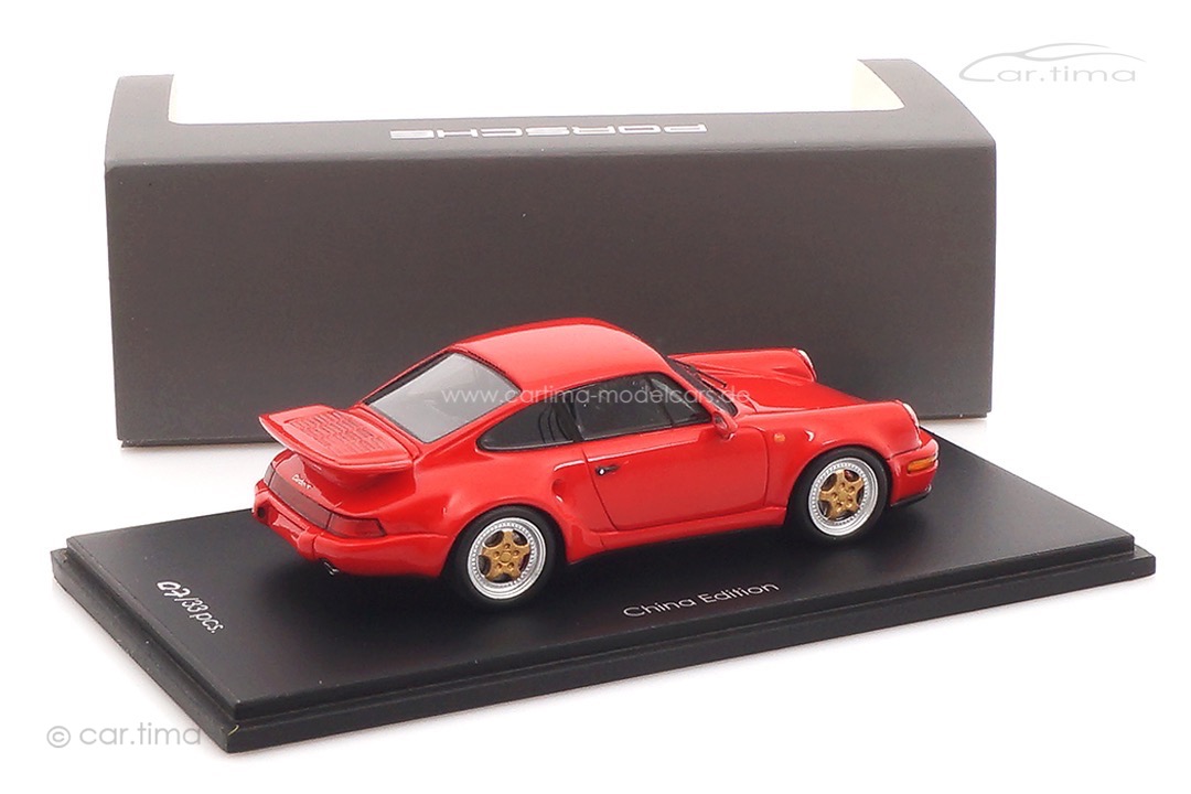 Porsche 911 (964) Turbo S China Edition Spark car.tima CUSTOMIZED 1:43