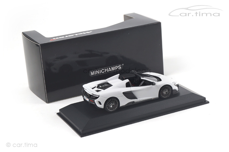 McLaren 675LT Spider Silica white Minichamps 1:43 537154432 McLaren 675LT Spider Silica white Minichamps 1:43 537154432