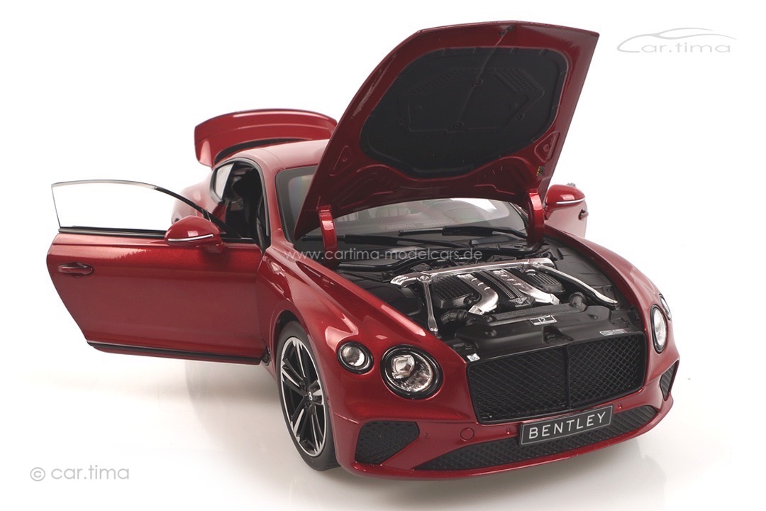 Bentley Continental GT 2018 Candy Red Norev 1:18 182788