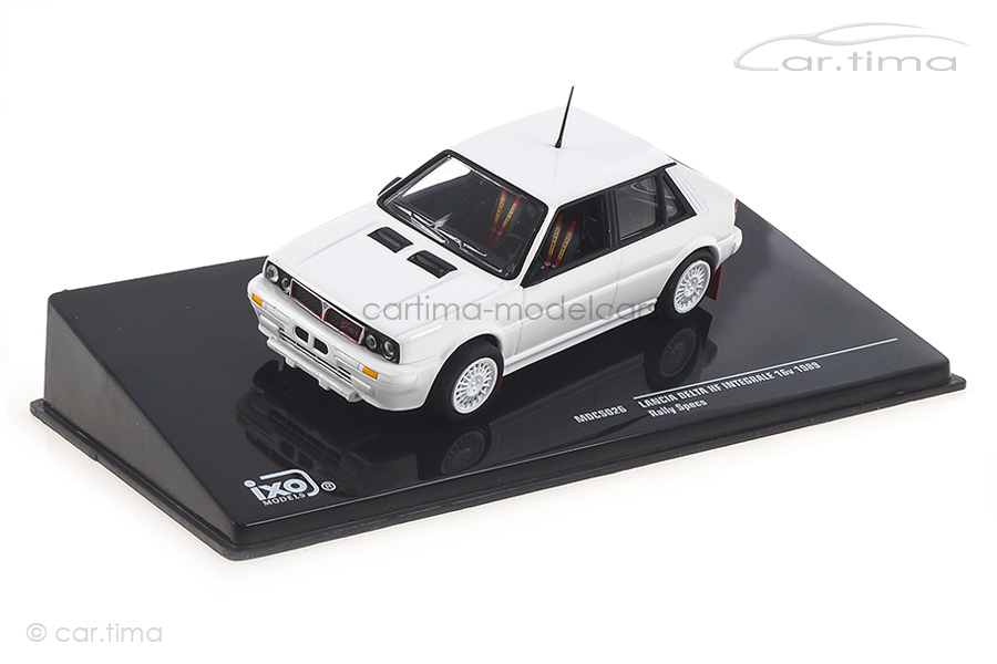 Lancia Delta HF Integrale 16V weiß IXO 1:43 MDCS026 Lancia Delta HF Integrale 16V weiß IXO 1:43 MDCS026