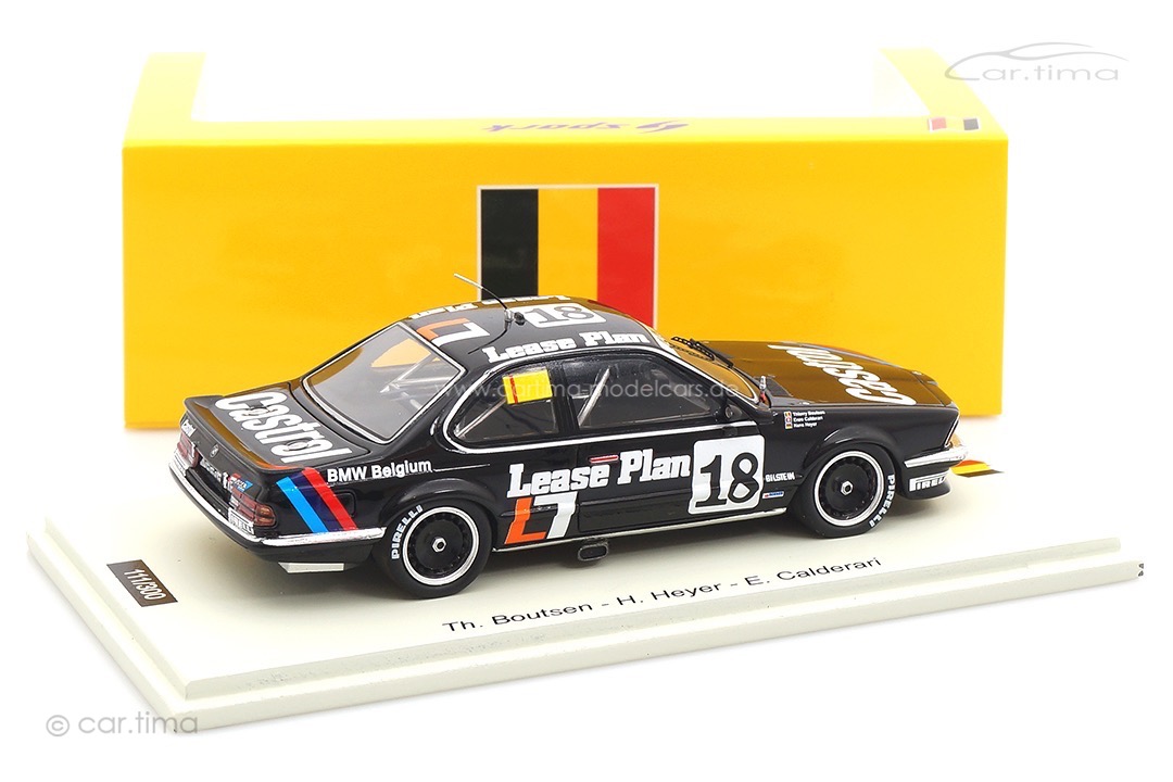 BMW 635 CSI 24h Spa 1986 Boutsen/Heyer/Calderari Spark 1:43 SB669