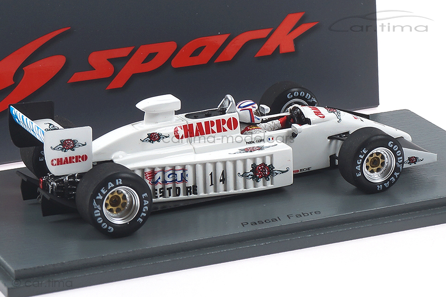 AGS JH22 GP San Marino 1987 Pascal Fabre Spark 1:43 S7220