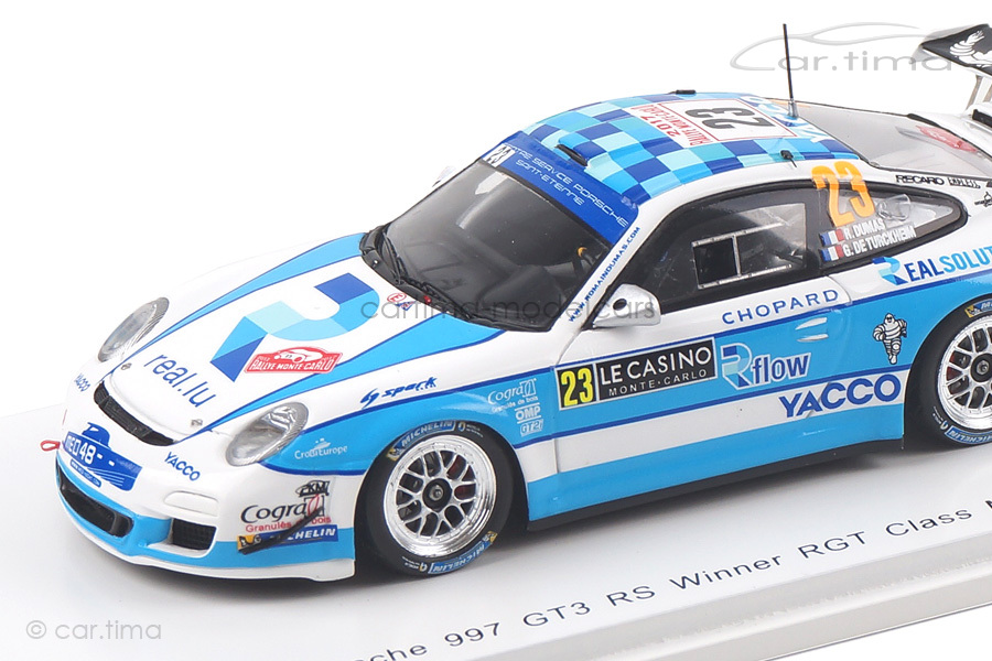 Porsche 911 (997 II) GT3 RS Winner RGT Rallye Monte Carlo 2017 Dumas Spark 1:43 S5160