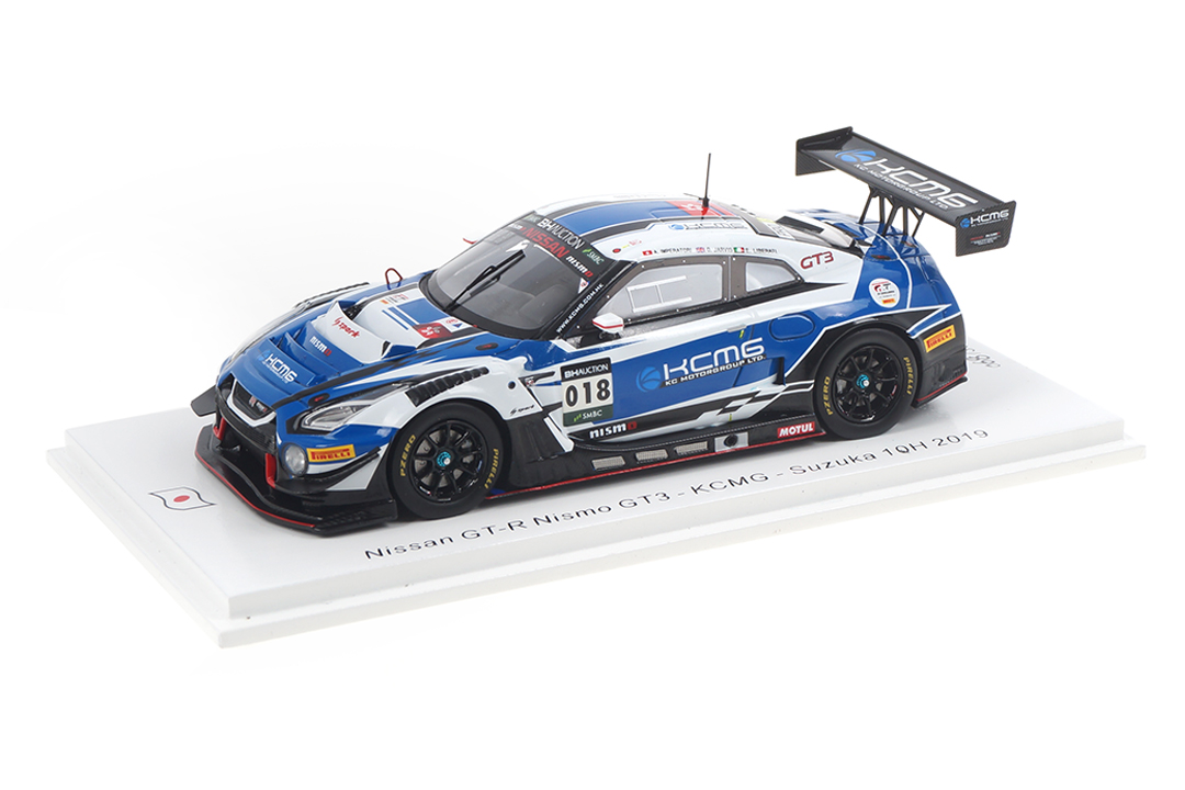 Nissan GT-R Nismo GT3 Suzuka 2019 Imperatori/Jarvis/Liberati Spark 1:43 SJ092 Nissan GT-R Nismo GT3 Suzuka 2019 Imperatori/Jarvis/Liberati Spark 1:43 SJ092